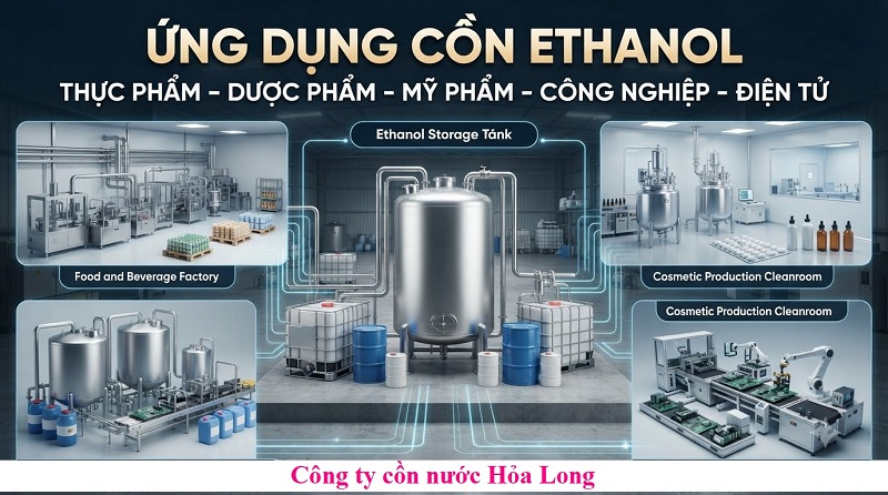 Cồn Ethanol Cho Khu Công Nghiệp – Giải Pháp Cung Ứng Ổn Định Cho Doanh Nghiệp